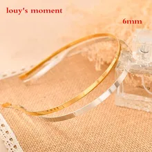 20 X серебро/золотая цепочка на голову обруч 6 мм ширина головная повязка ручной работы ювелирные аксессуары для волос своими руками