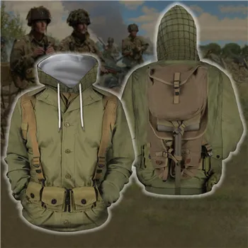 

New 3D US Marine Corps suite Hoodie Sweatshirt Men Women Hoodies Casual Sweatshirt Cute cosplay Soldier Suit Hoodies SH003