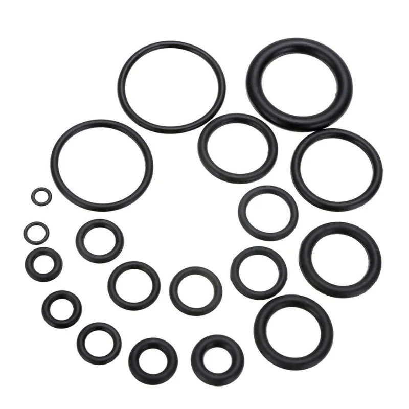 100Pcs Black "O" Type Sealing Rubber Ring Gaskets 20/21/22/23/24/25/26