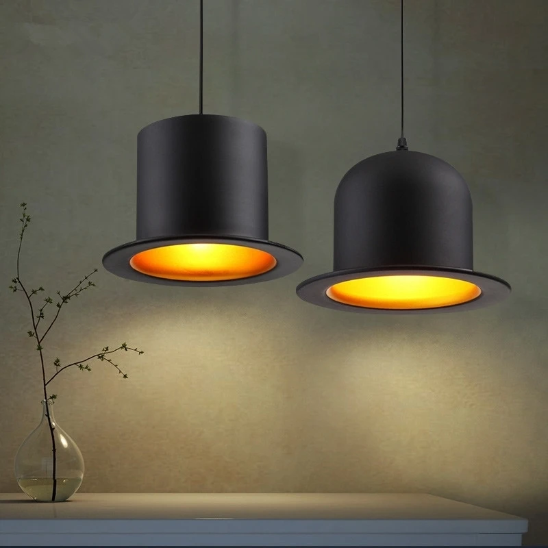 Светильник Подвесной BDBQBL Алюминиевый 90 260 В переменного тока|hat pendant light|pendant