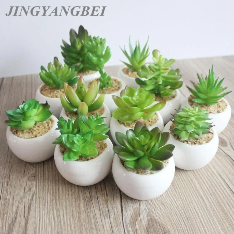 Mini Potted Artificial Green succulent plants Bonsai set fake Flower vase Decorative Flower Home Balcony Decoration Mini Potted Artificial Green succulent plants Bonsai set fake Flower vase Decorative Flower Home Balcony Decoration