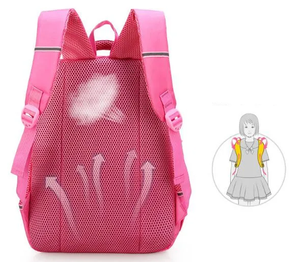 Petminru, школьные сумки для девочек, мультяшный рюкзак, Милая принцесса, кошка, Детские рюкзаки, рюкзак для начальной школы