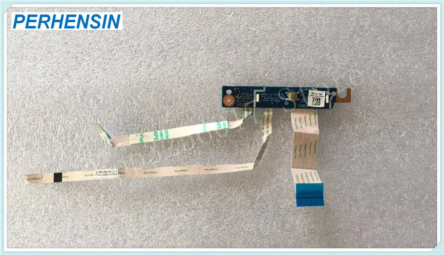 

FOR DELL FOR Alienware 13 R2 Power Button Board W Cable Ls-a303p 02RTHV 2RTHV