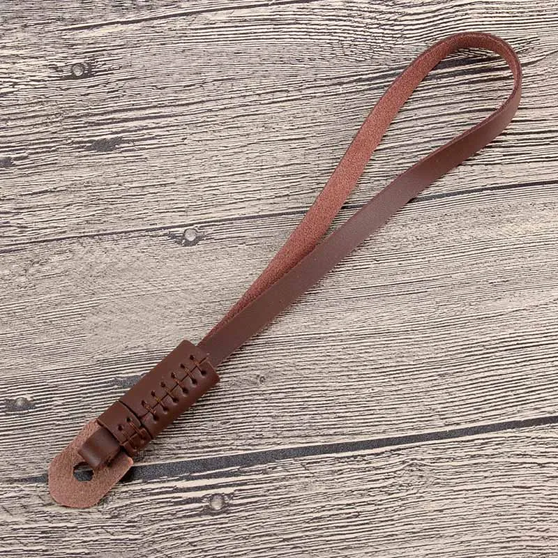 

Universal Camera Hand Wrist Strap Leather Carrying Belt Grip Band for Sony Lumix Nikon Canon ND998