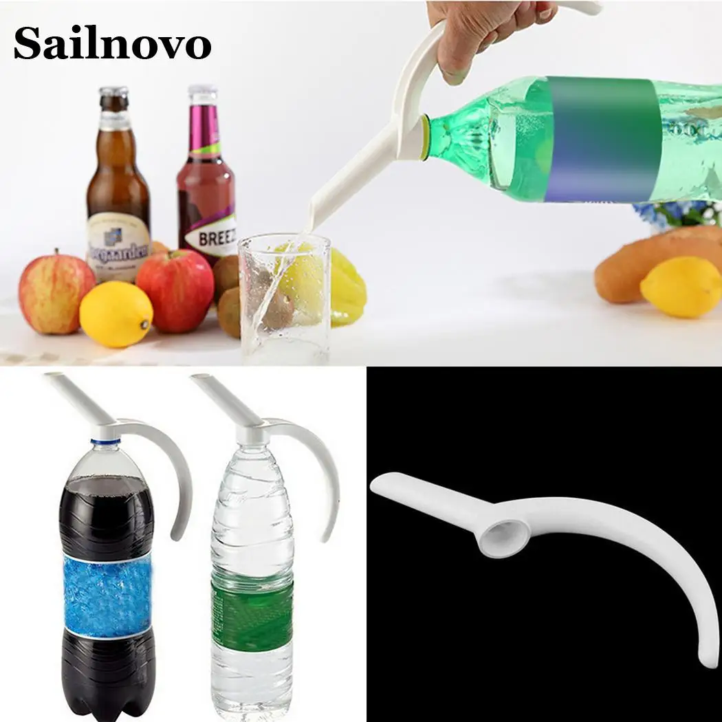 Sailnovo 25cm Car Drink Holder White Bottled Beverage Handle Soda Water