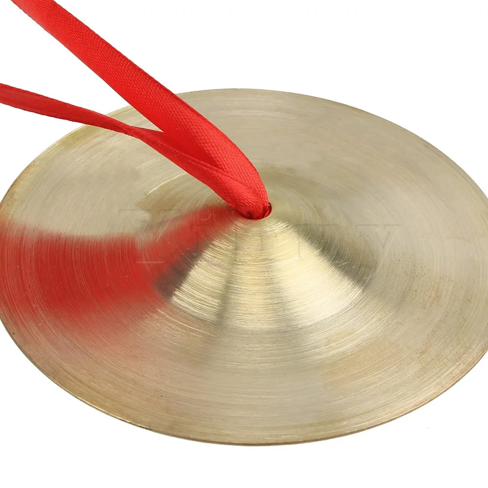 Yibuy Orff Instruments Copper Cymbals Child Musical Instrument Toy 9cm Diameter Gong Yibuy Orff Instruments Copper Cymbals Child Musical Instrument Toy 9cm Diameter Gong