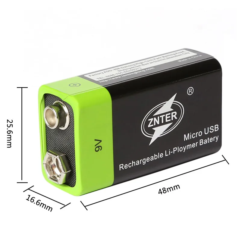 ZNTER 400MAH 9V Rechargeable Battery Micro USB Charging 9v Standard Rechargeable Lithium Battery with Micro USB Cable Bateria ZNTER 400MAH 9V Rechargeable Battery Micro USB Charging 9v Standard Rechargeable Lithium Battery with Micro USB Cable Bateria