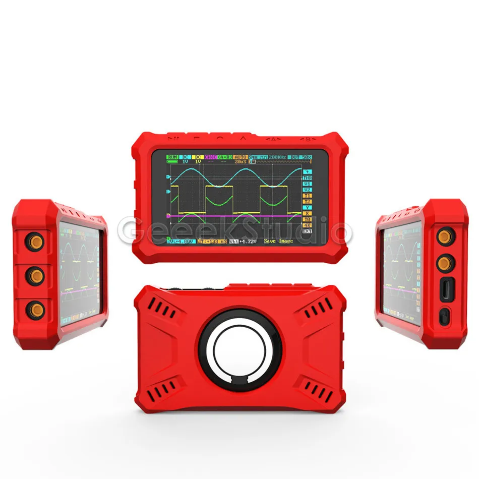 Red Мини DSO 4 цвета защитный силиконовый чехол резиновая крышка для DS213 DSO213 DS203 DSO203 осциллограф(не включает DSO - Цвет: Red