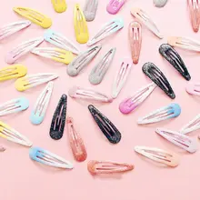 1 пара, модные женские заколки для волос для девочек, блестящие заколки для волос, цветные металлические мини заколки для волос, детские заколки, аксессуары для волос