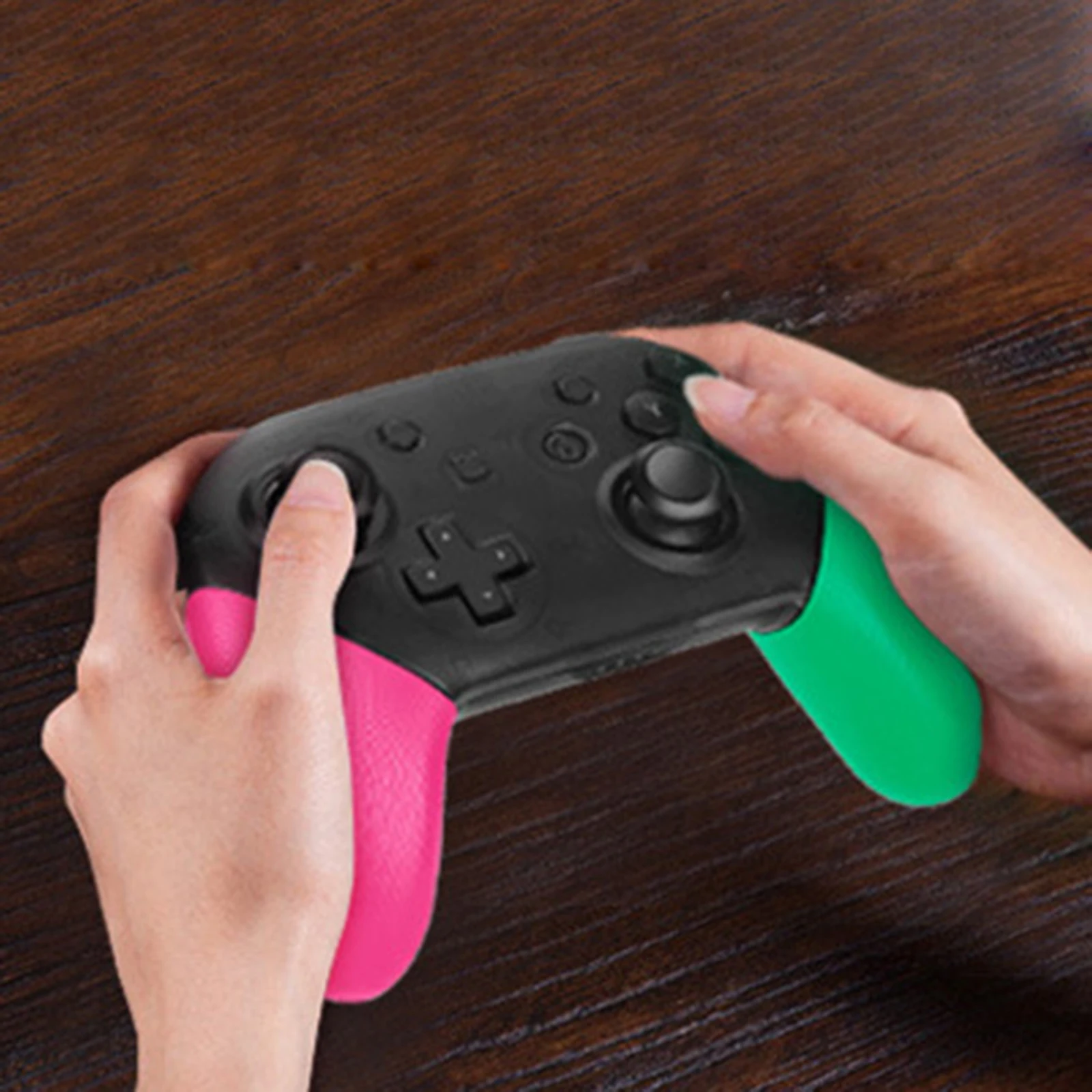 1 пара нескользящих ручек для консоли контроллера NS Nintendo Switch Pro|Запасные части| |