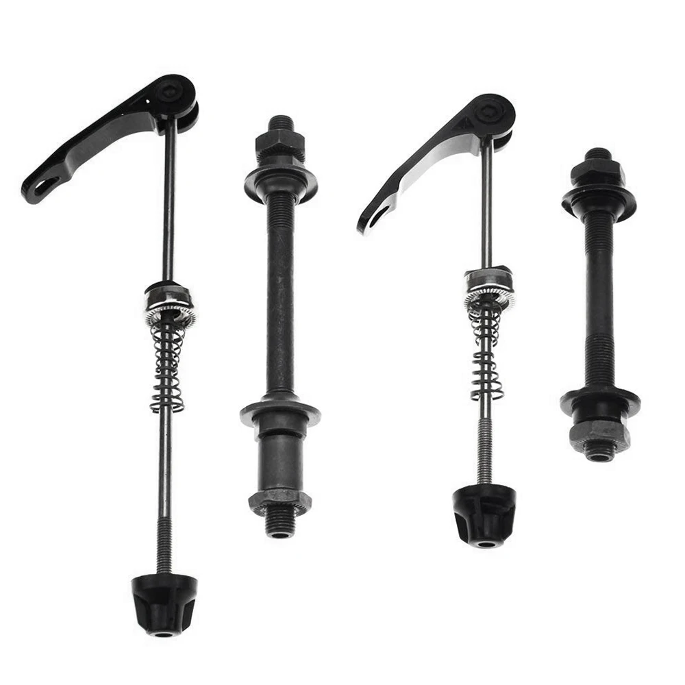 Bike Axle Quick Release Front Rear Bicycle Axle Wheel Hub Fit for Road