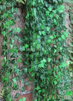 

Novelty Home Decor Wall Hanging Plant Vine Artificial Climbing Ivy Rattan For Christmas Wedding Decoration Supplies 288m/lot