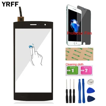 

Phone Touch Screen Front Glass For Homtom HT7 HT7 Pro HT7Pro Touch Screen Touch Panel Digitizer Panel Glass + Protector Film
