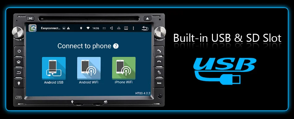 Eunavi TDA7851 2 Din Android 9,0 автомобильный DVD радио плеер gps для VW Volkswagen PASSAT B5 MK4 MK5 JETTA BORA POLO транспорт T5