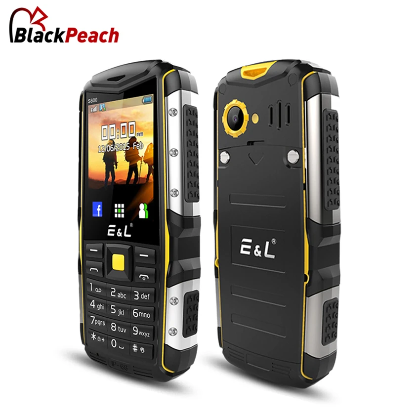 E&L S600 Waterproof Shockproof Ip68 Phone Keypad Mobile