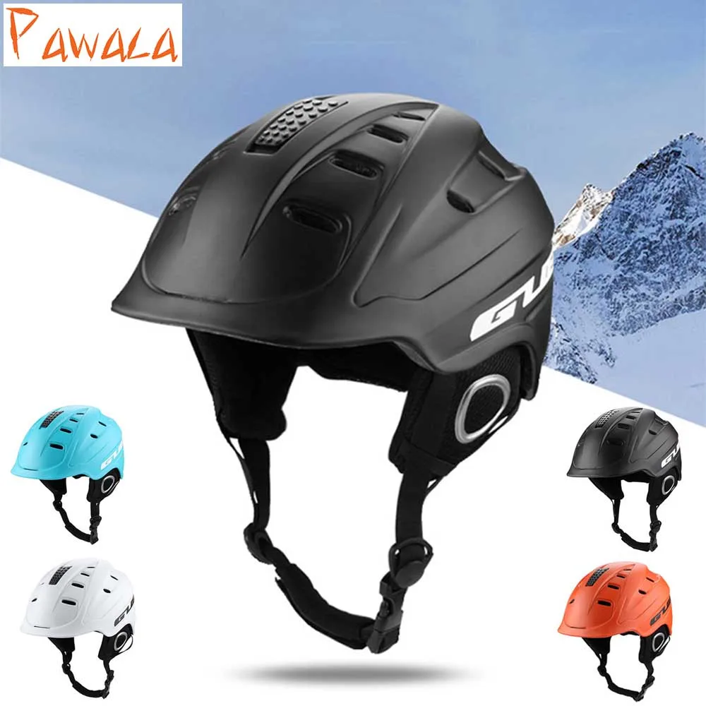

Hot Sale Ski Helmet Integrally-molded Skiing Helmet For Men Women Snow Helmet Safety Skateboard Ski Snowboard Helmet 4 Color