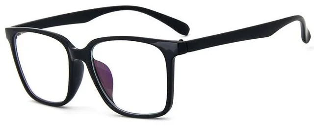 Модные женские очки, оправа для мужчин, черная оправа для очков, винтажные Квадратные прозрачные линзы, очки, оптическая оправа для очков - Цвет оправы: 7