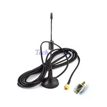 GSM антенна 433Mhz 5dbi разъем SMA Прямой для радиолюбителей+ SMA женский к N Женский адаптер