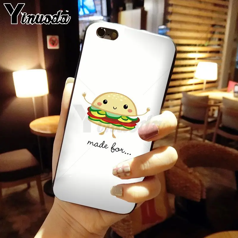 Cute food french fries burger pizza