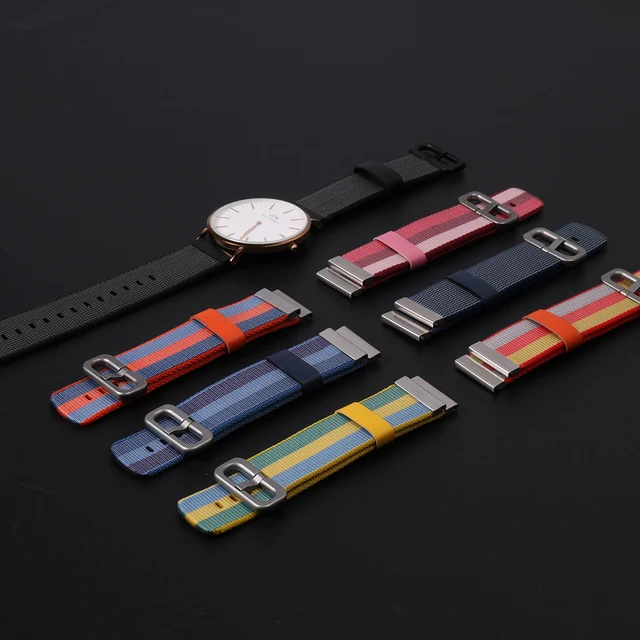 SIKAI Original 20mm Universal Nylon Bracelet Watch Band for Xiaomi Huami Amazfit SIKAI Original 20mm Universal Nylon Bracelet Watch Band for Xiaomi Huami Amazfit