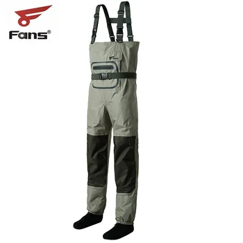 3 layers Fly Fishing Stocking Foot ,waterproof and breathable chest waders with one buckle accidently rope kits 3 layers Fly Fishing Stocking Foot ,waterproof and breathable chest waders with one buckle accidently rope kits