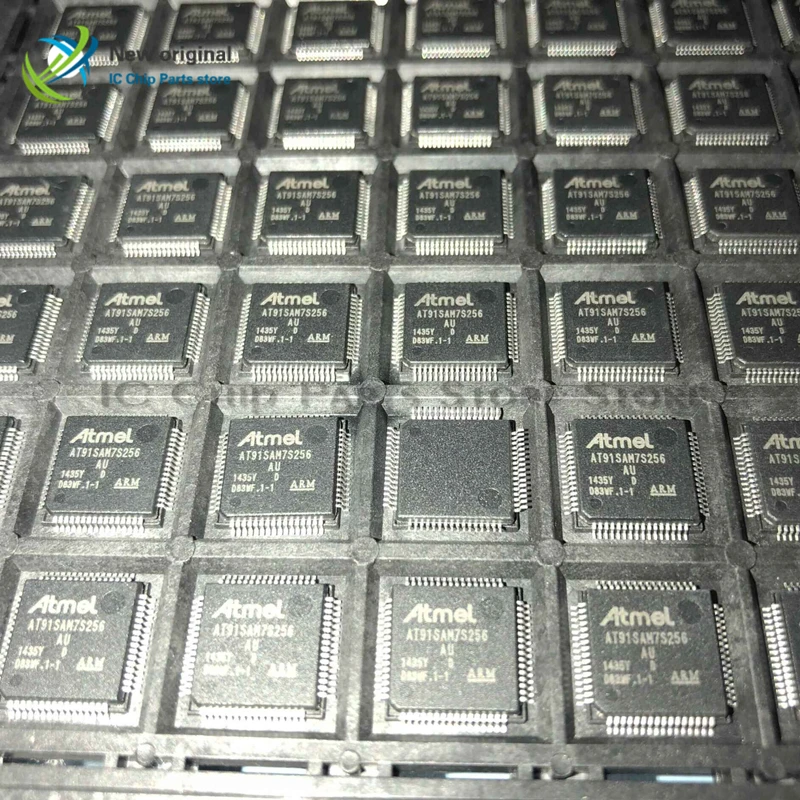 5/PCS AT91SAM7S256AU QFP64 Integrated IC Chip New original in stock | Электроника