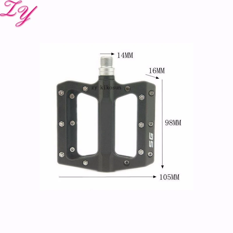 Nylon Fiber Bike Pedal High Quality Bicycle Pedal Anti Slip Big Foot