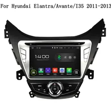 2 DIN Car Audio DVD Player GPS Navi Android 5.1 UI Touch Screen Stereo Automotive Map For Hyundai Elantra /Avante /I35 2011-2013