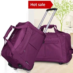 New Travel Carry on Luggage Bags Tourism Men Travel Bags for Women Trolley Duffel Bag With Wheels Rolling Luggage Wheeled Bolso