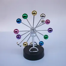 Вечные дебаты красочные колыбели Ньютонов Баланс шары Физика Наука магнитный стол DIY украшения антистресс образовательные инструменты