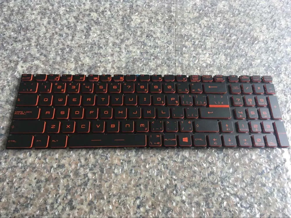 

News RGB backlight keyboard for MSI MS-1796 MS-1799 MS-16J9 MS-1792 MS1791 MS-16K2 CANADIAN FRENCH/Deutsch German/US/KOREAN