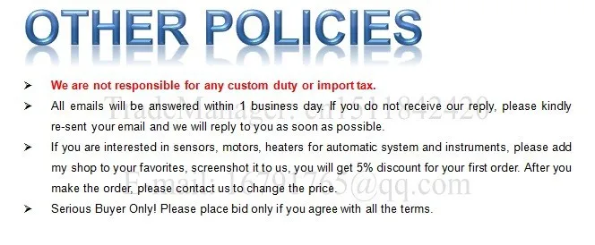 4 - other policies
