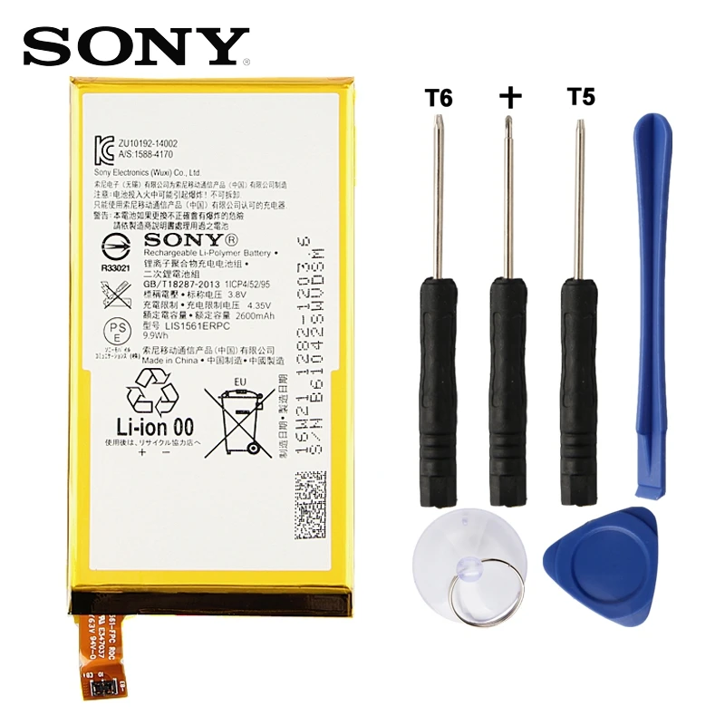 Original Replacement Battery For SONY Xperia Z3 Compact Z3 mini C4 M55W D5833 SO 02G Z3 MINI