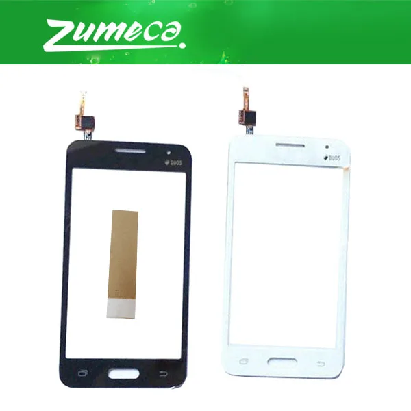 50 шт./лот для Samsung Galaxy DUOS Core 2 II SM G355H G355M G355 сенсорный экран дигитайзер объектив
