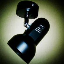 Поверхностного монтажа одежды прожекторы черный корпус одежда свет настенный держатель лампы бесплатно 5 Вт белый светодиодный светильник