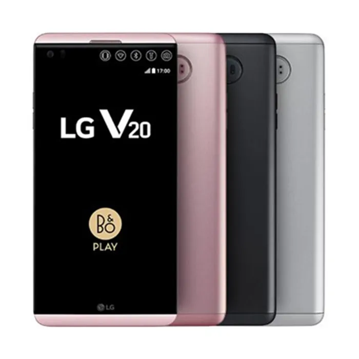 Разблокированный lg V20 4 Гб ОЗУ 64 Гб ПЗУ ОС Android 7,0 5," дюймовый экран Snapdragon 820 16 Мп+ 8 Мп камера 4G LTE Смартфон lg v20