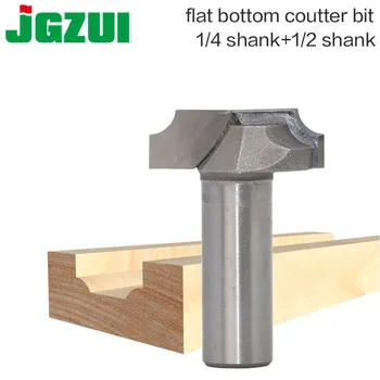 

1pcs carbide end mill tool flat bottom coutter bit Tungsten Cleaning bottom end milling cutter Woodworking cutter