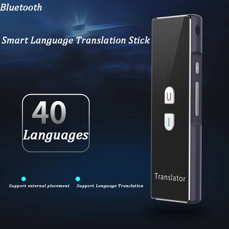 

Two-way Real Time Intercom Intelligent Instant Translator 40+ Languages Instant Voice Translator Device Your Language Assistant