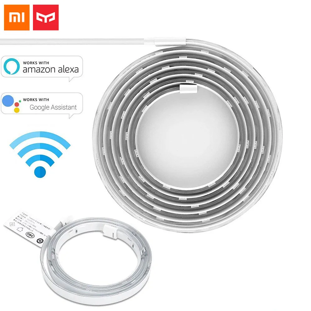 Умная Светодиодная лента Xiaomi Yeelight RGB оригинальная 2 м расширенная для приложения
