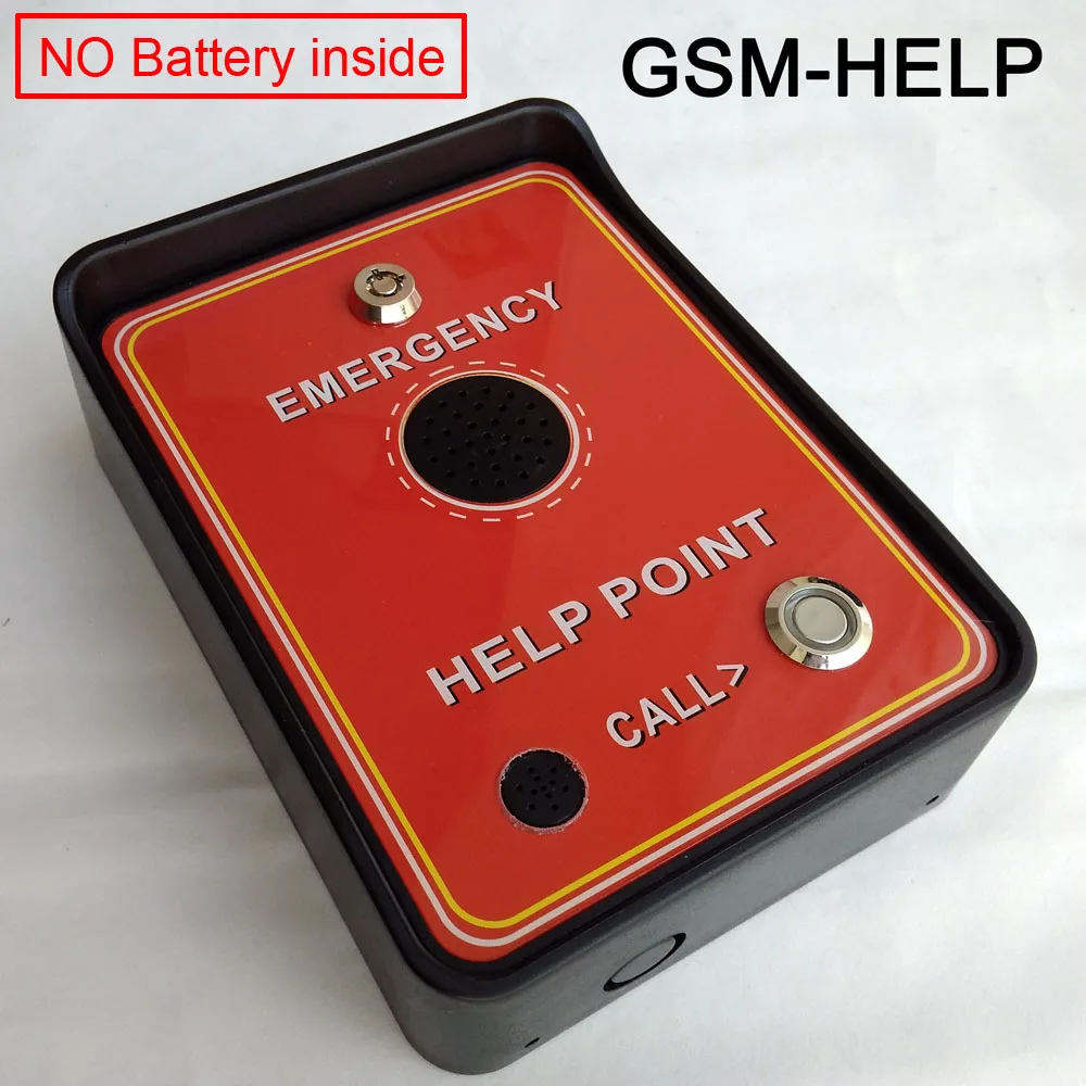 GSM аудио система внутренней связи с двумя сигналами тревоги для GSM такси точка вызова аварийная точка помощи