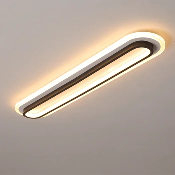 

Creative led rectangular aisle light simple modern balcony entrance door entrance hallway cloakroom ceiling lamp mx5241135