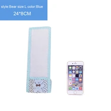 Медведь ткань кружева телевизор кондиционер пульт дистанционного управления лук крышка пылезащитный мешок чехол 899