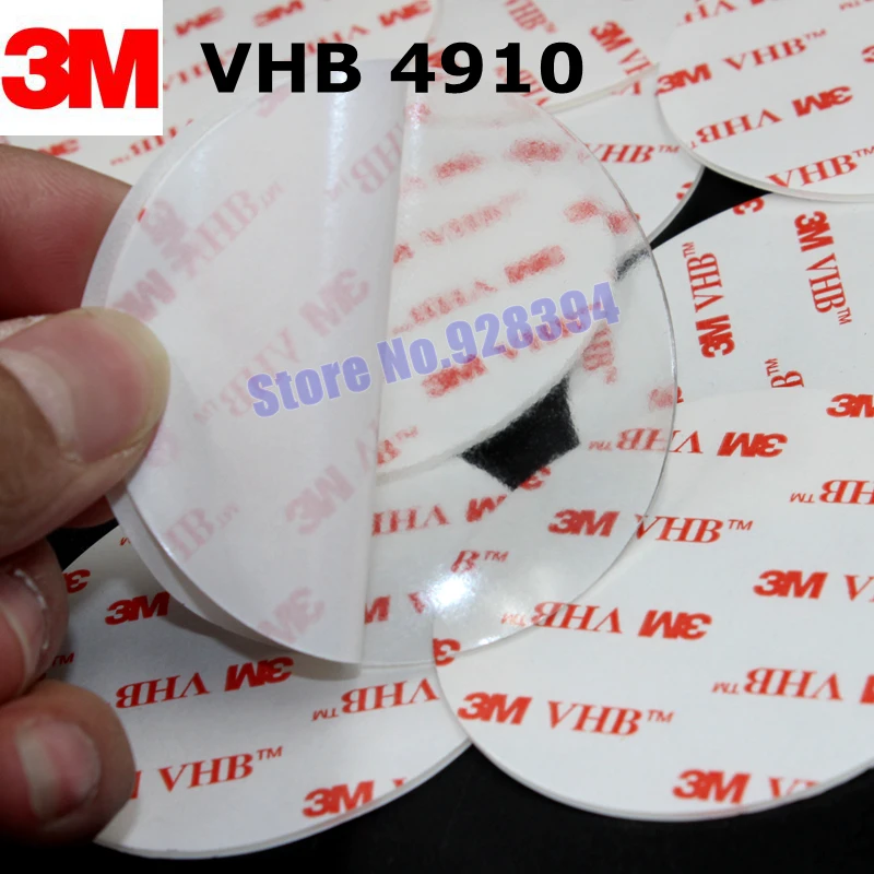 10pcs lot 3m vhb 4910 heavy duty double sided adhesive acrylic foam 3m vhb sheet