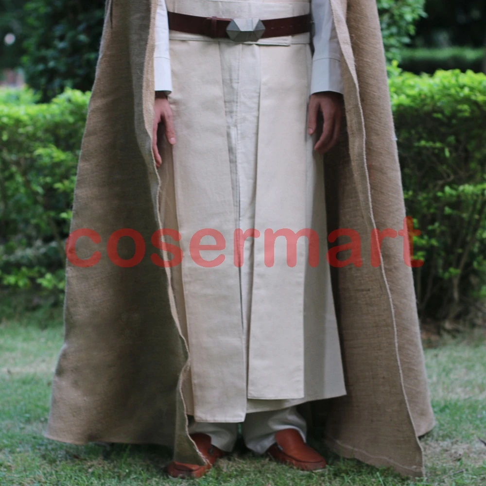 Free Shipping NEW Star Wars Jedi Luke Skywalker Custom Cosplay Costume Made Full Set COS Halloween Costume Christmas (6)