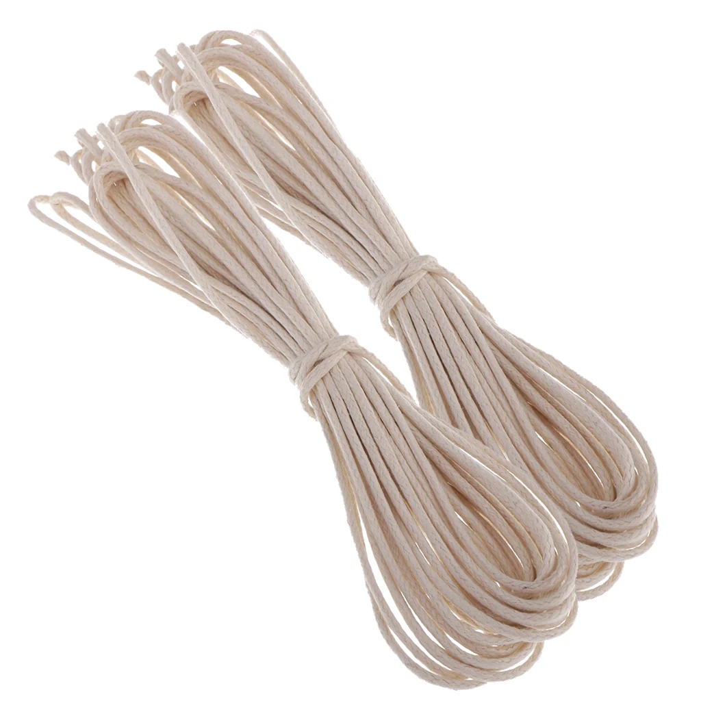 10yd 1.5mm Durable Handmade Leather String Jewelry Making Bracelet DIY Thread Cord for Necklace Bracelet Anklet Craft