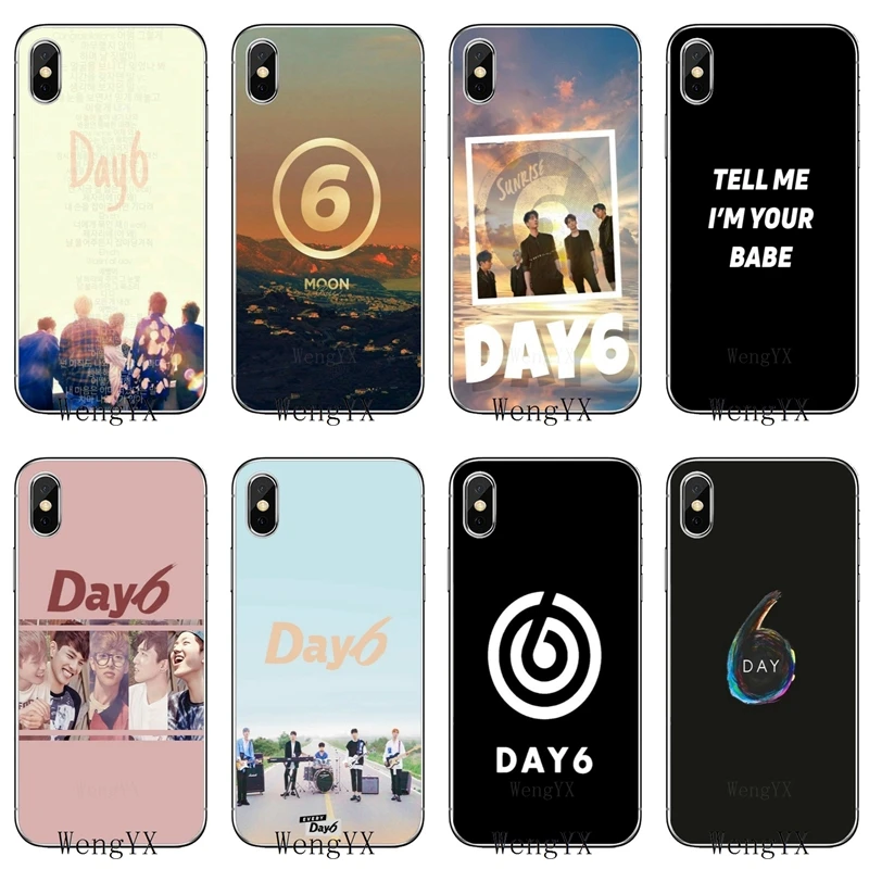 

South Korea KPOP Day6 slim silicone TPU Soft phone cover case For Huawei Mate 7 8 9 10 lite Pro Y3 Y5 Y6 II Pro Y7 GR5 2017