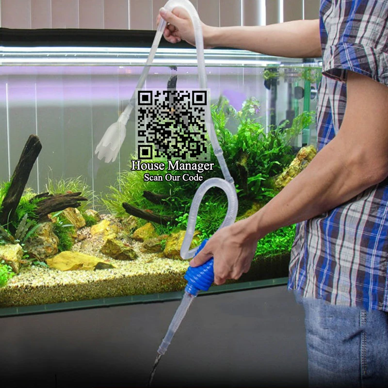 140cm水族館掃除機サイフォン 砂利吸引パイプフィルター 水槽交換ポンプツール Aliexpress Home Garden
