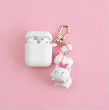style 5 Мультяшный силиконовый чехол s Airpods противоударный чехол для умных наушников Airpods защитный чехол с подвеской - Цвет: style 5