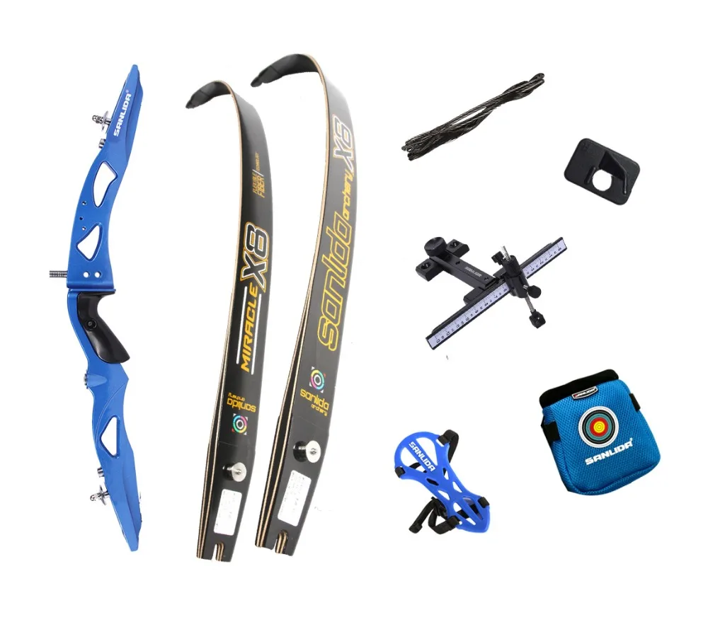 

Sanlida Miracle X8 Bow Set ILF Target Recurve Bow Entry-level Bow Set Hunting Shooting Outdoor Sport Free Shipping