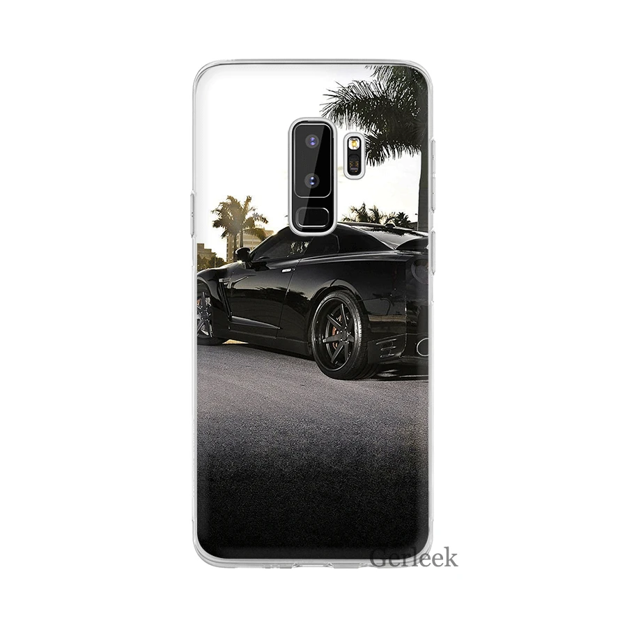 Desxz GTR спортивный автомобиль чехол для телефона для samsung Galaxy S3 S4 S5 S6 S7 край S8 S9 S10 S10e Plus Note 8 9 крышка